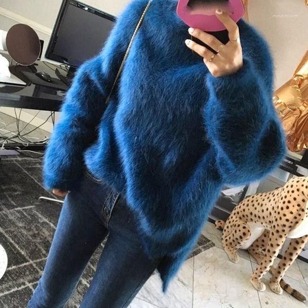 women's sweaters women mohair knitted o-neck thickened warm long sleeve pullovers casual solid loose jumpers1, White;black
women's sweaters women mohair knitted o-neck thickened warm long sleeve pullovers casual solid loose jumpers1, White;black