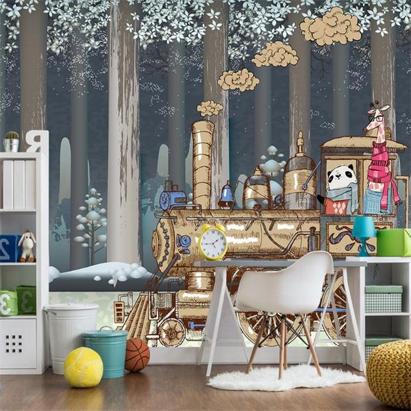 wallpapers customized 3d po non-woven wallpaper nordic cartoon animal train forest children room mural background wall home decor
wallpapers customized 3d po non-woven wallpaper nordic cartoon animal train forest children room mural background wall home decor