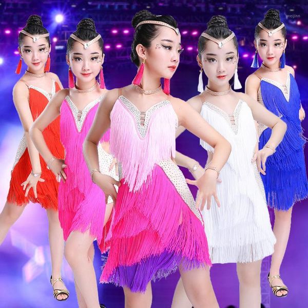 latin dance skirt for children 2018 new tassel sumba latin competition dancing dress girls fringe skirt1, Black;red
latin dance skirt for children 2018 new tassel sumba latin competition dancing dress girls fringe skirt1, Black;red