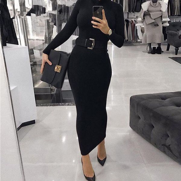 normov package hip turtleneck midi woman dress autumn winter dress party dress long sleeve slim solid 201127, Black;gray
normov package hip turtleneck midi woman dress autumn winter dress party dress long sleeve slim solid 201127, Black;gray