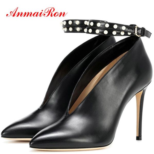 anmairon women shoes high heel pointed toe party buckle strap thin heels women shoes spring/autumn mature 2020 pumps size 34-43, Black
anmairon women shoes high heel pointed toe party buckle strap thin heels women shoes spring/autumn mature 2020 pumps size 34-43, Black