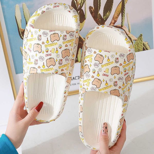 elling summer women slippers sandals 2022 female trend beach slides flip flops cartoon bear thick sole eva indoor bathroom ladies shoes desi, Black
elling summer women slippers sandals 2022 female trend beach slides flip flops cartoon bear thick sole eva indoor bathroom ladies shoes desi, Black