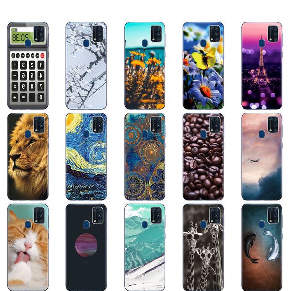 case 6.4" soft silicon tpu cover for samsung galaxy m31 m 31 sm-m315fzbvser m315 phone back shell bumper coque
case 6.4" soft silicon tpu cover for samsung galaxy m31 m 31 sm-m315fzbvser m315 phone back shell bumper coque