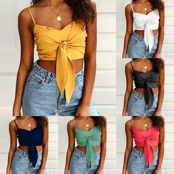 joiuj 2019 new solid color strap shoulder strapsling less shoulder bow strap suspender navelvacation leisure vest 8nwpl, White
joiuj 2019 new solid color strap shoulder strapsling less shoulder bow strap suspender navelvacation leisure vest 8nwpl, White