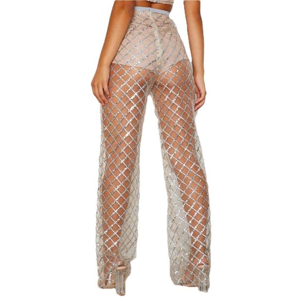 women's pants & capris summer sheer lace wide leg female fashion ladies flares loose dance mid long beach trousers, Black;white
women's pants & capris summer sheer lace wide leg female fashion ladies flares loose dance mid long beach trousers, Black;white