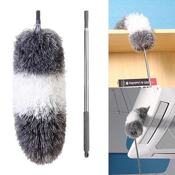 Cleanhome Microfiber Telescoping Duster 100" Extendable Scratch-Resistant Cover Stainless Steel Pole Bendable Head Washable Dusters
Cleanhome Microfiber Telescoping Duster 100" Extendable Scratch-Resistant Cover Stainless Steel Pole Bendable Head Washable Dusters