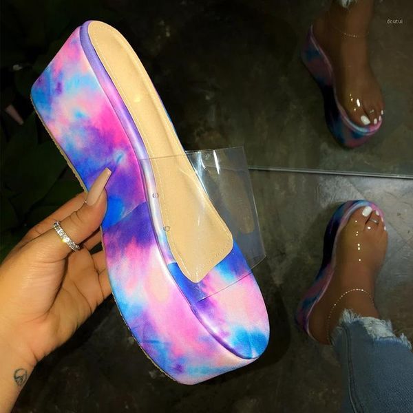 slippers summer women platform high heel pvc casual woman beach sandals outdoor color printing non slip soft durable lady shoes1, Black
slippers summer women platform high heel pvc casual woman beach sandals outdoor color printing non slip soft durable lady shoes1, Black