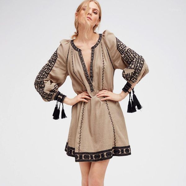 boho floral embroidery dress women's clothes new deep v-neck summer dress long sleeve hippie casual cotton mini dresses vestidos1, Black;gray
boho floral embroidery dress women's clothes new deep v-neck summer dress long sleeve hippie casual cotton mini dresses vestidos1, Black;gray