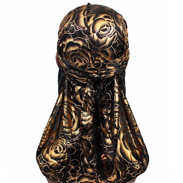 silky durags тюрбан женщины мужчины rose напечатанное silk бандана cap длинный хвост headwrap моды блестящий rose аксессуары для волос bonne, Black
silky durags тюрбан женщины мужчины rose напечатанное silk бандана cap длинный хвост headwrap моды блестящий rose аксессуары для волос bonne, Black