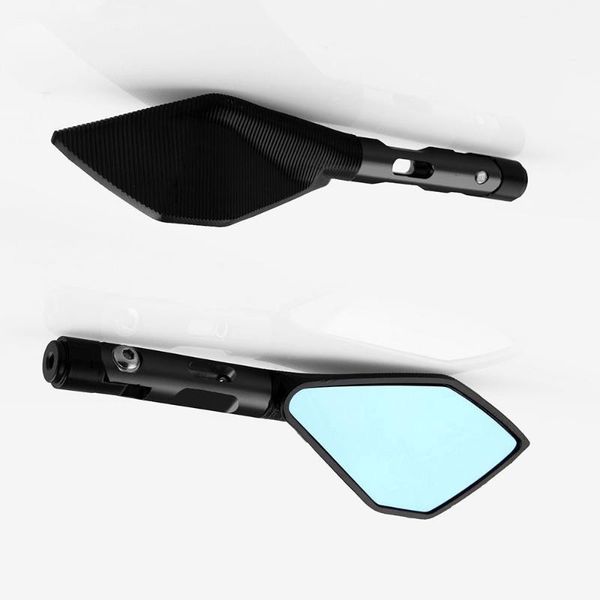 universal 8mm/10mm cnc motorcycle rearview side mirrors street sports bike chopper ruiser1