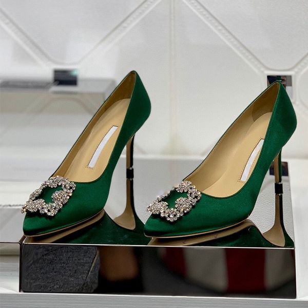 designer womens high heels wedding shoes silk rhinestone square green buckle leather luxury shoes pointed toe 9.5cm 34-41 brands, Black
designer womens high heels wedding shoes silk rhinestone square green buckle leather luxury shoes pointed toe 9.5cm 34-41 brands, Black