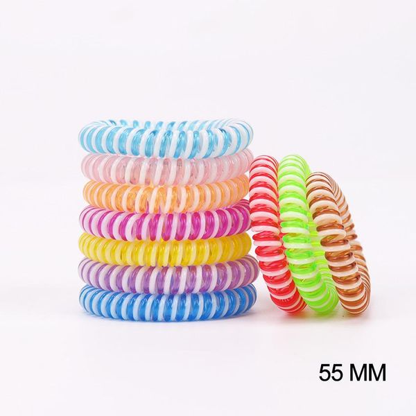 selling 5.5cm hair ring elastic hair bands spiral shape hair ring gum double colors telephone wire rope wmtrsq bdesybag, Silver
selling 5.5cm hair ring elastic hair bands spiral shape hair ring gum double colors telephone wire rope wmtrsq bdesybag, Silver