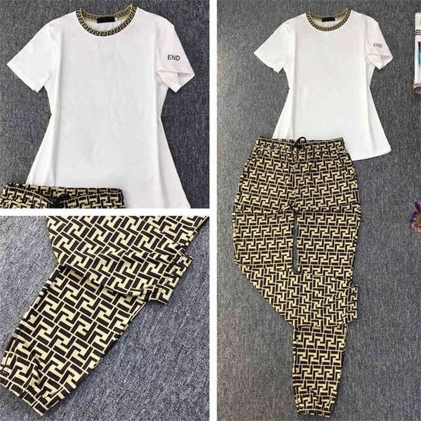 cotton leisure sports suit women's summer high-end fashion two-piece set large european, White;black
cotton leisure sports suit women's summer high-end fashion two-piece set large european, White;black