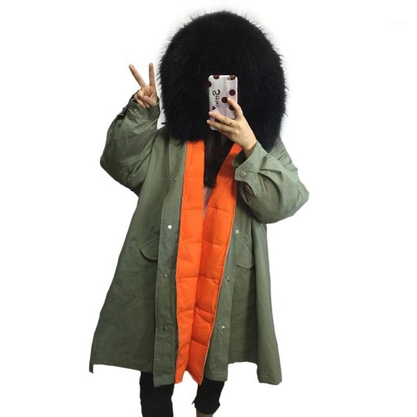 90% white duck down jacket women winter warm hood natural raccoon fur colllar overcoat female long parka chaqueta mujer lx25801, Black
90% white duck down jacket women winter warm hood natural raccoon fur colllar overcoat female long parka chaqueta mujer lx25801, Black