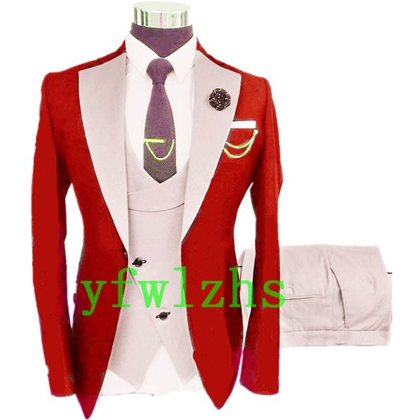 handsome one button groomsmen notch lapel groom tuxedos mens wedding dress man jacket blazer prom dinner suits (jacket+pants+tie+vest) w556, Black;gray
handsome one button groomsmen notch lapel groom tuxedos mens wedding dress man jacket blazer prom dinner suits (jacket+pants+tie+vest) w556, Black;gray