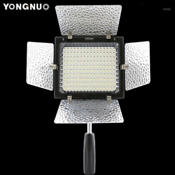 

flashes yongnuo yn-160 ii flash led for 650d 5d mark 6d 7d 60d 600d light cameras camcorders video lamp remote control1