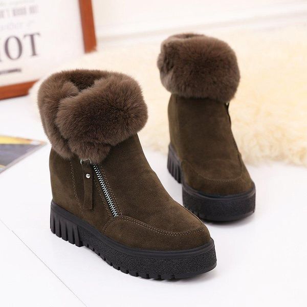 winter boots women sneakers botas de mujer platform boots shoes for women furry snow wedges booties designer shoes, Black
winter boots women sneakers botas de mujer platform boots shoes for women furry snow wedges booties designer shoes, Black