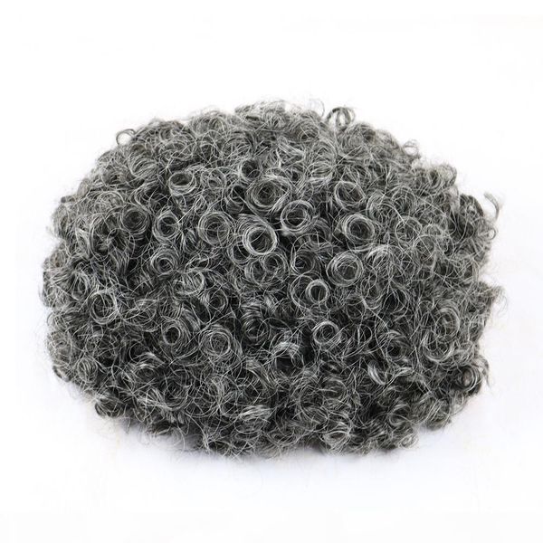1b40 grey hair full skin men toupee 15mm curly human hair toupee replacement system curly toupee for men, Black
1b40 grey hair full skin men toupee 15mm curly human hair toupee replacement system curly toupee for men, Black