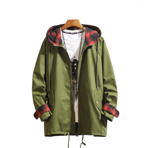 cotton new mens jacket quality fashion hooded men's jacket casual classic plaid large size loose comfort cotton mens1, Black;brown
cotton new mens jacket quality fashion hooded men's jacket casual classic plaid large size loose comfort cotton mens1, Black;brown