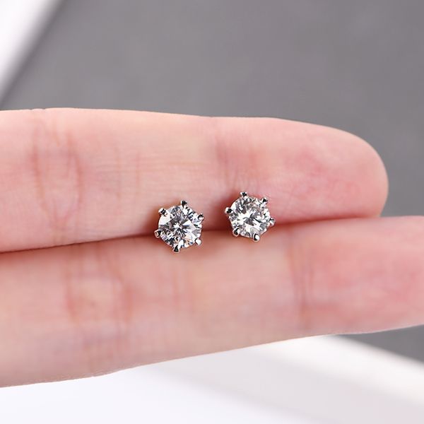 new arrival 0.5 carat moissanite gemstone stud earrings for women solid 925 sterling silver d color solitaire fine jewelry q1219, Golden;silver
new arrival 0.5 carat moissanite gemstone stud earrings for women solid 925 sterling silver d color solitaire fine jewelry q1219, Golden;silver