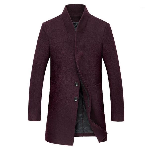 autumn and winter new men's wool coat long korean style slim woolen coat male wool thick windbreaker 140yw1, Black
autumn and winter new men's wool coat long korean style slim woolen coat male wool thick windbreaker 140yw1, Black