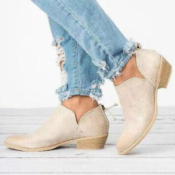 women ankle boots mid heels pumps vintage pu leather shoes plus size gladiator booties woman mujer zapatos mujer invierno d1462, Black
women ankle boots mid heels pumps vintage pu leather shoes plus size gladiator booties woman mujer zapatos mujer invierno d1462, Black