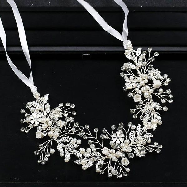hair clips & barrettes crystal beads flower tiara headband pearl hairband with ribbon head chain wedding accessories maea99, Golden;silver
hair clips & barrettes crystal beads flower tiara headband pearl hairband with ribbon head chain wedding accessories maea99, Golden;silver