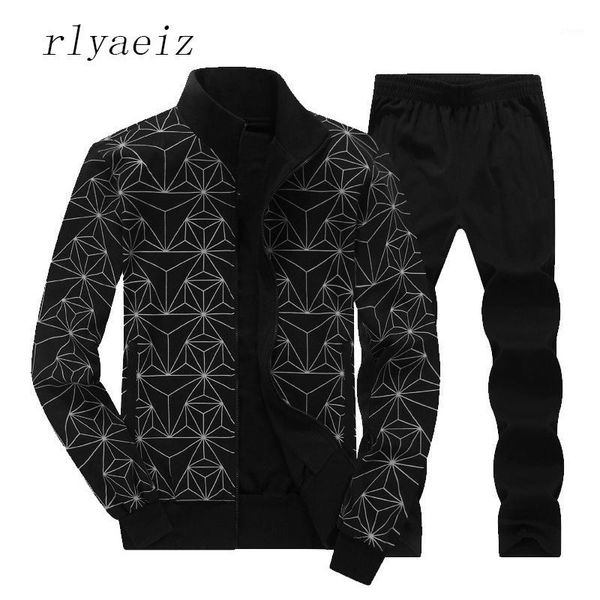rlyaeiz 2017 autumn two piece set casual sporting suit geometric printed zipper jackets + pants men tracksuit l-8xl1, Gray
rlyaeiz 2017 autumn two piece set casual sporting suit geometric printed zipper jackets + pants men tracksuit l-8xl1, Gray