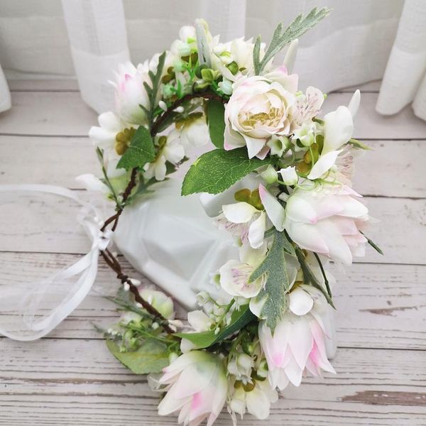 snow lotus flowers wreath crown festival headband women hair accessories headdress girl floral garland wedding floral qyldqq
snow lotus flowers wreath crown festival headband women hair accessories headdress girl floral garland wedding floral qyldqq