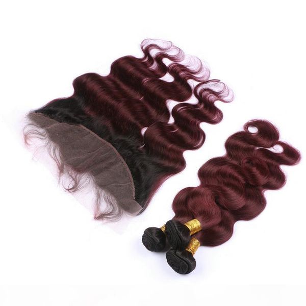 1b 99j burgundy ombre peruvian human hair with lace frontal closure body wave wine red ombre 3bundles with 13x4 full lace frontal, Black;brown
1b 99j burgundy ombre peruvian human hair with lace frontal closure body wave wine red ombre 3bundles with 13x4 full lace frontal, Black;brown
