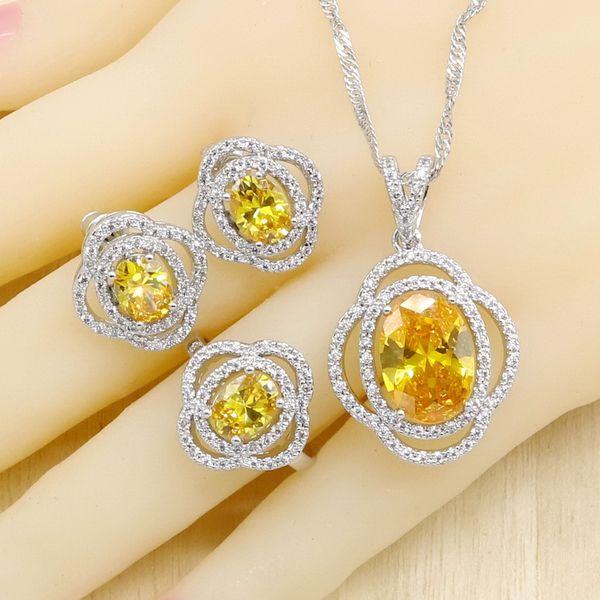 yellow red cubic zirconia women silver color bridal jewelry sets with bracelet earrings rings necklace pendant gift box
yellow red cubic zirconia women silver color bridal jewelry sets with bracelet earrings rings necklace pendant gift box