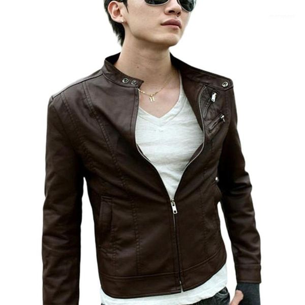men's fur & faux missky men jacket solid color motorcycle pu leather coat stand collar multi zippers slim overcoat mlae spring autumn1, Black
men's fur & faux missky men jacket solid color motorcycle pu leather coat stand collar multi zippers slim overcoat mlae spring autumn1, Black