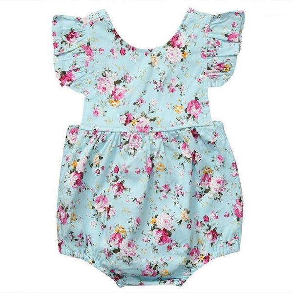 0-18m toddler baby girls clothes floral ruffled sleeveless romper jumpsuit playsuit newborn girls summer cotton cute outfits1, Blue
0-18m toddler baby girls clothes floral ruffled sleeveless romper jumpsuit playsuit newborn girls summer cotton cute outfits1, Blue