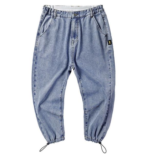 fashion trend simple nine-point denim jeans men four season loose pants plus size design kg-772, Blue
fashion trend simple nine-point denim jeans men four season loose pants plus size design kg-772, Blue