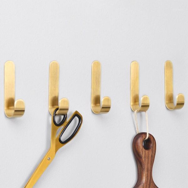 4pcs/set simple wall-mounted hooks copper hook for bathroom hanger door towel cloth holder rack room wall decoration1
4pcs/set simple wall-mounted hooks copper hook for bathroom hanger door towel cloth holder rack room wall decoration1
