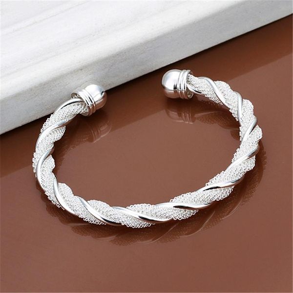 christmas gift silver color jewelry beautiful female wire mesh bangle bracelet jewelry for women men b020 h jllaqu, Black
christmas gift silver color jewelry beautiful female wire mesh bangle bracelet jewelry for women men b020 h jllaqu, Black