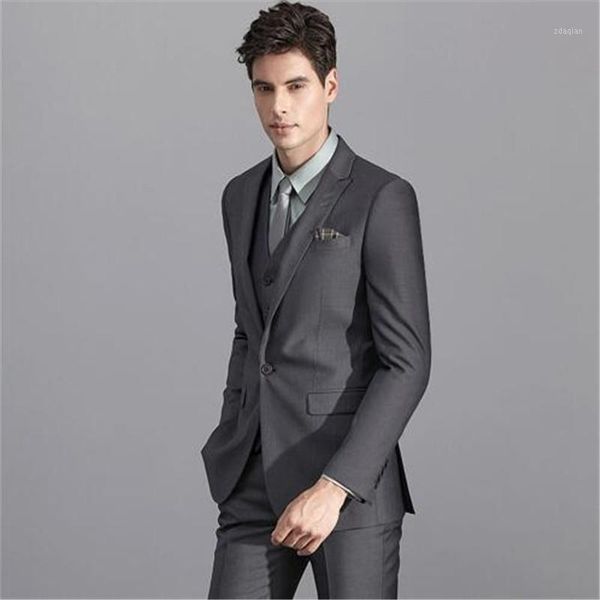 men's suits & blazers costume homme grey wedding for men terno masculino tuxedo 3 piece (jacket+pants+vest) trajes de hombre anzug herr, White;black
men's suits & blazers costume homme grey wedding for men terno masculino tuxedo 3 piece (jacket+pants+vest) trajes de hombre anzug herr, White;black