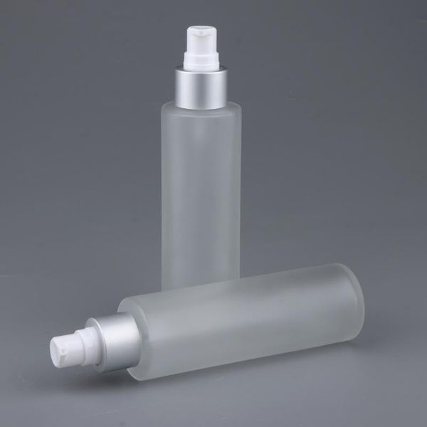 storage bottles & jars 2pcs empty refillable container pump dispenser lotion serum - frosted transparent 120ml
storage bottles & jars 2pcs empty refillable container pump dispenser lotion serum - frosted transparent 120ml