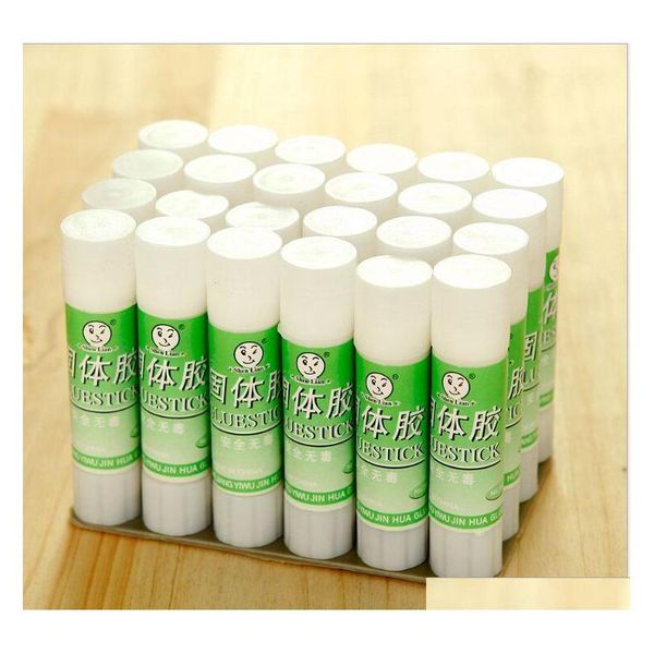 Green Non-toxic Solid Adhesive Office & School Supplies Bookbinding Adhesive Adhesive Products Solid Glue Stick Solid Paste Upm5q