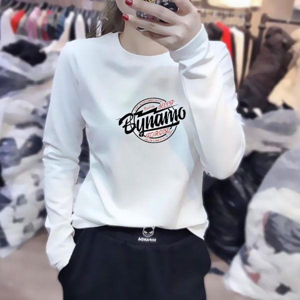 2020 autumn new style white cotton long-sleeved t-shirt women's dress korean-style slim fit slimming lettered versatile ins
2020 autumn new style white cotton long-sleeved t-shirt women's dress korean-style slim fit slimming lettered versatile ins