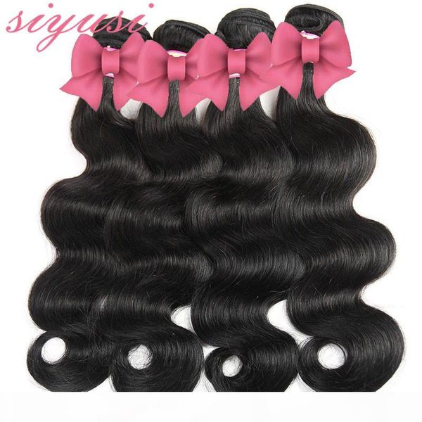 brazillian virgin hair body wave 3 4 bundles brazilian body wave unprocessed virgin brazilian straight human hair extension, Black
brazillian virgin hair body wave 3 4 bundles brazilian body wave unprocessed virgin brazilian straight human hair extension, Black