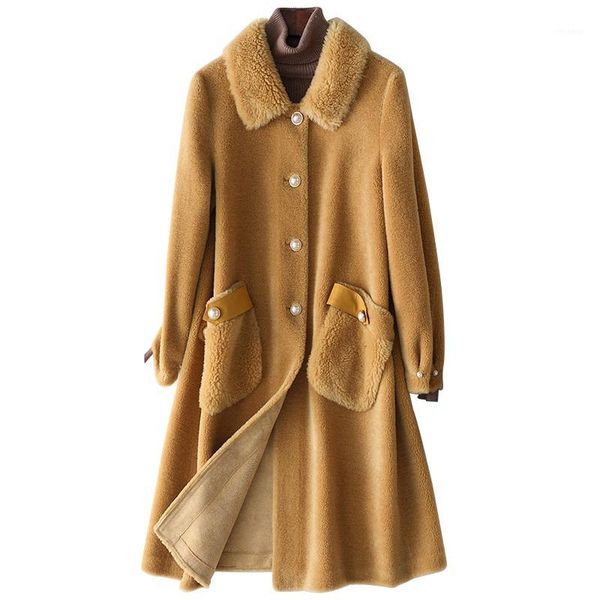autumn winter coat women clothes 2020 real fur coat female 100% wool jacket korean sheep shearling suede lining zt39851, Black
autumn winter coat women clothes 2020 real fur coat female 100% wool jacket korean sheep shearling suede lining zt39851, Black
