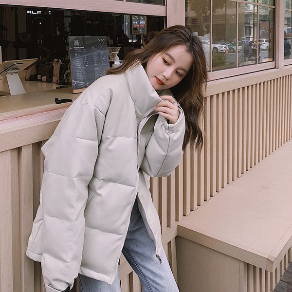new pu leather jacket down padded jacket for men and women the same style net red loose couple padded jacket women coat, Black;brown
new pu leather jacket down padded jacket for men and women the same style net red loose couple padded jacket women coat, Black;brown