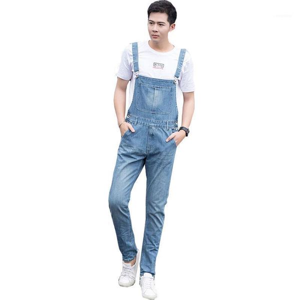 2020 new spring denim bib male korean version of the sling pants large size loose casual large size denim pants s-4xl 5xl1, Blue
2020 new spring denim bib male korean version of the sling pants large size loose casual large size denim pants s-4xl 5xl1, Blue