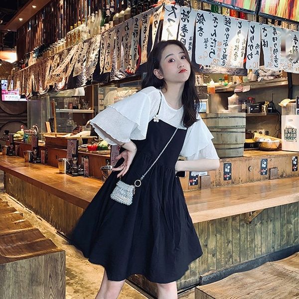 summer internet celebrity girlfriends and sisters western style hipster very suspender suspender skirt sling skirt fairy little sling dress, Black;gray
summer internet celebrity girlfriends and sisters western style hipster very suspender suspender skirt sling skirt fairy little sling dress, Black;gray