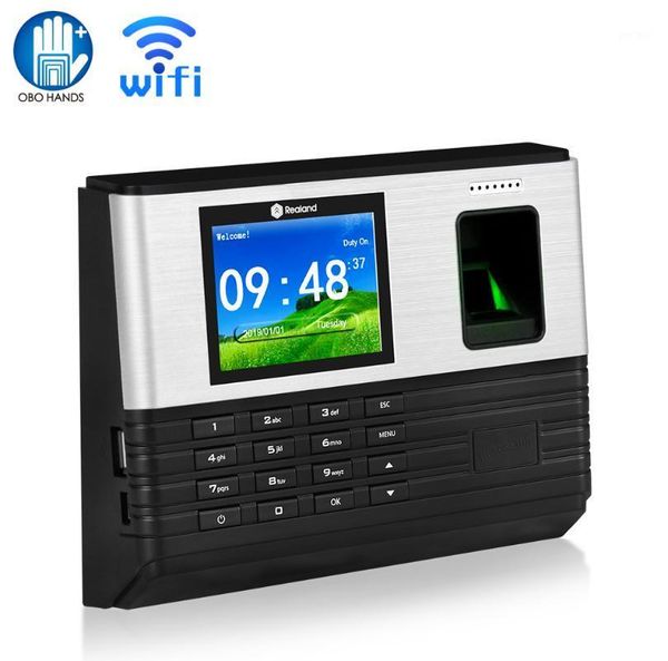 fingerprint access control realand 2.8inch tcp/ip wifi rfid biometric time attendance system machine employee office usb clock1
fingerprint access control realand 2.8inch tcp/ip wifi rfid biometric time attendance system machine employee office usb clock1