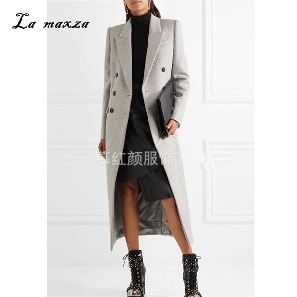 winter women wool coat elegant warm long office coat korean style fashion womens coats 201217, Black
winter women wool coat elegant warm long office coat korean style fashion womens coats 201217, Black