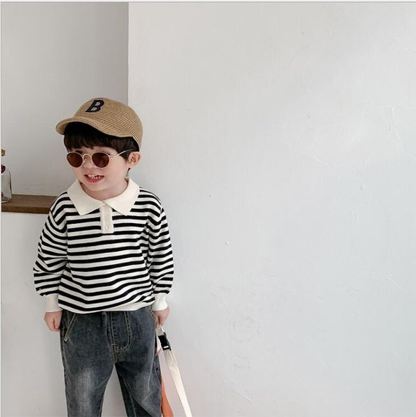2020 new girls boys striped knitted sweater autumn winter fashion girls pullover sweater 1-6 years yc128, Blue
2020 new girls boys striped knitted sweater autumn winter fashion girls pullover sweater 1-6 years yc128, Blue