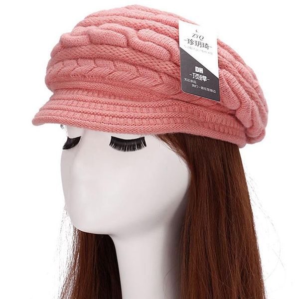 berets 2021 fashion winter women fur beret hat elegant ladies solid flat cap thicken warm earmuffs knitted wool beanie, Blue;gray
berets 2021 fashion winter women fur beret hat elegant ladies solid flat cap thicken warm earmuffs knitted wool beanie, Blue;gray