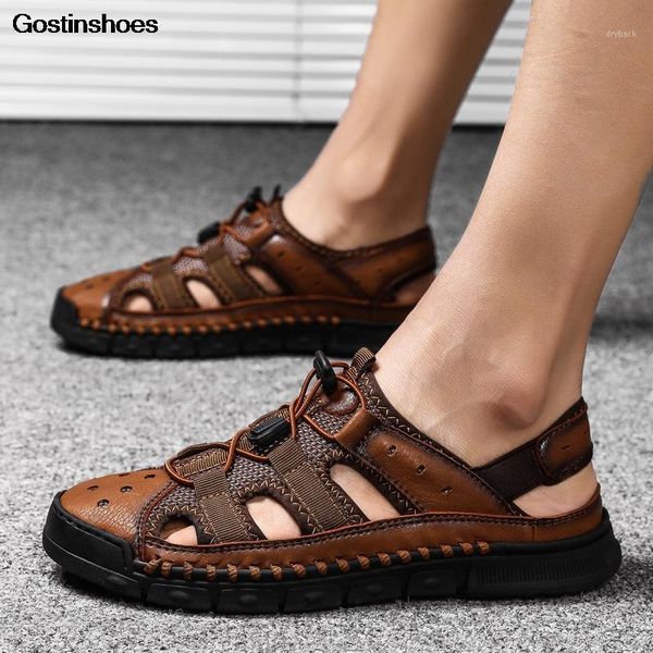 sandals sandalia masculina sandale homme cuir hollow out closed toe large size fashion casual shoes men sandal sandalen1, Black
sandals sandalia masculina sandale homme cuir hollow out closed toe large size fashion casual shoes men sandal sandalen1, Black